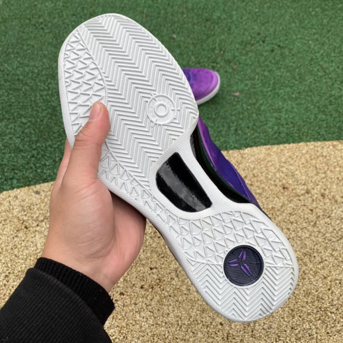 Authentic Nike Kobe 8 Playoffs Purple Platinum