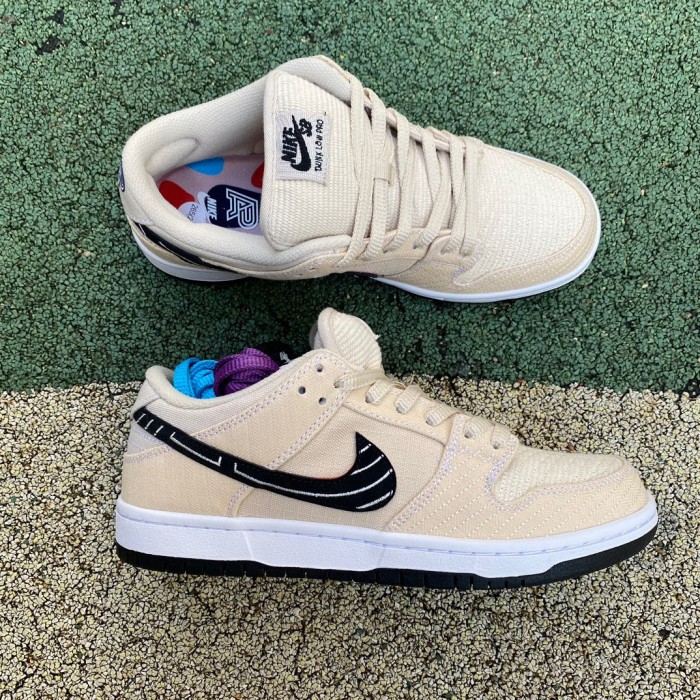 Authentic Albino & Preto x Nike Dunk SB Low