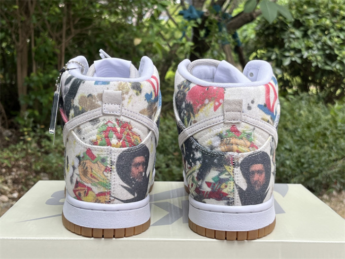 Authentic Supreme x Nike SB Dunk High “Rammellzee”