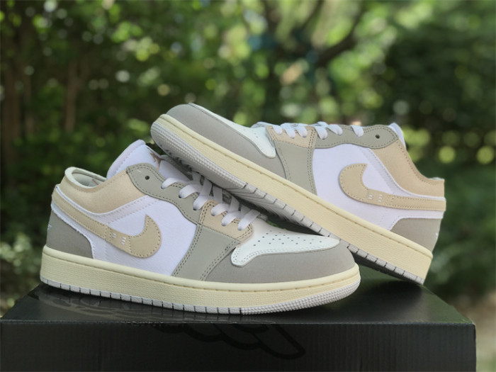 Authentic Air Jordan 1 Low OG EX “Tech Grey”