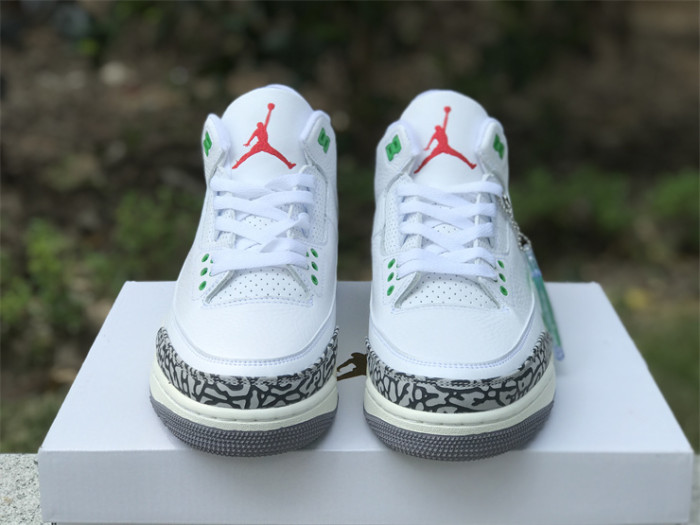 Authentic Air Jordan 3 WMNS “Lucky Green”