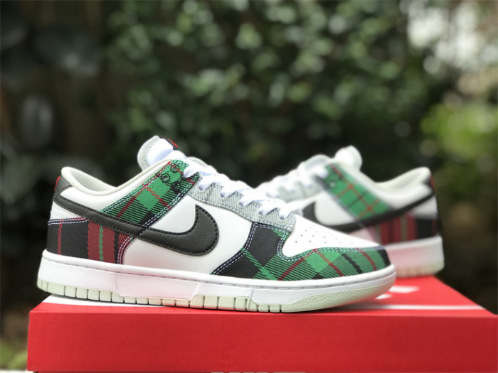 Authentic Nike Dunk Low “Plaid”