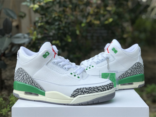 Authentic Air Jordan 3 WMNS “Lucky Green”