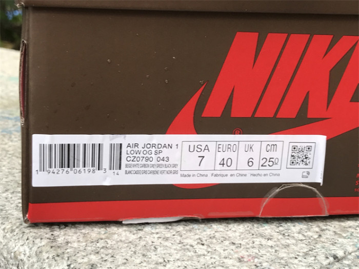 Travis Scott x Air Jordan 1 Low Hoonigan