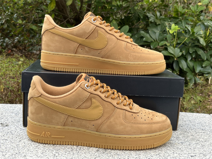 Authentic Nike Air Force 1 Low 07 LV8 “Wheat / Flax”