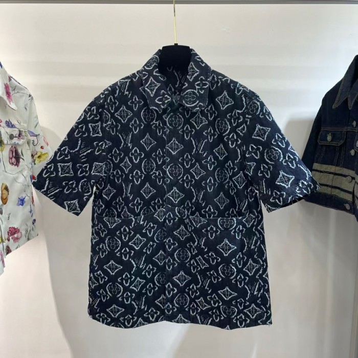 LV Shirt High End Quality-919