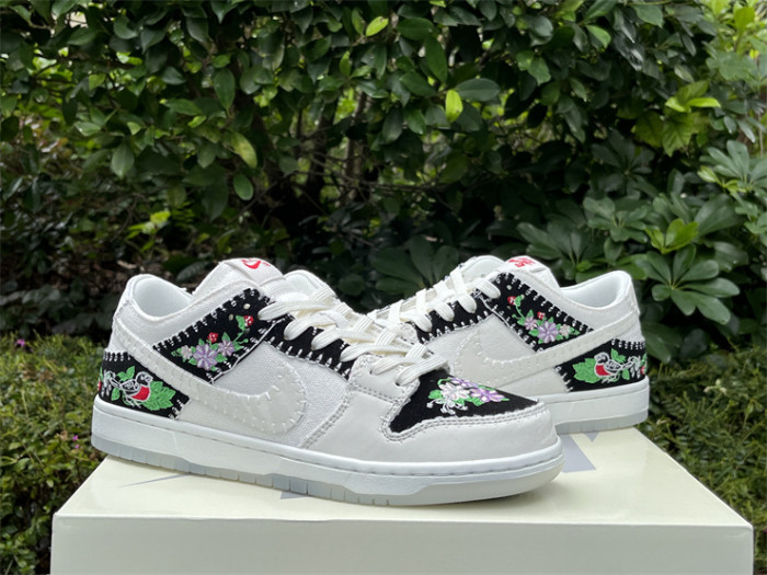 Authentic Nike SB Dunk Low Decon “N7” White Black