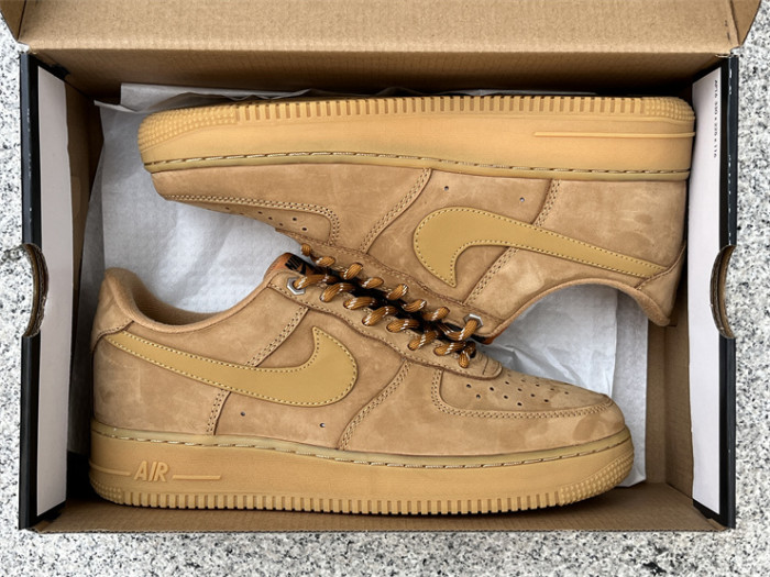 Authentic Nike Air Force 1 Low 07 LV8 “Wheat / Flax”