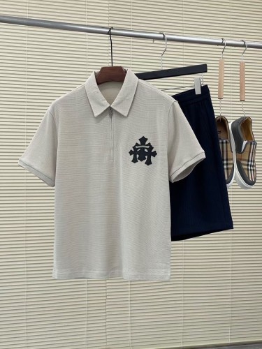 Chrome Hearts Short Shirt High End Quality-060