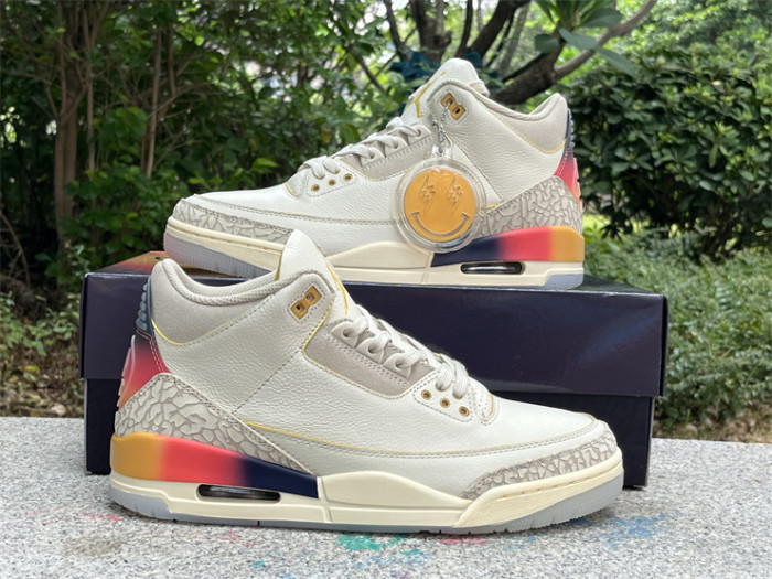 Authentic J Balvin x Air Jordan 3