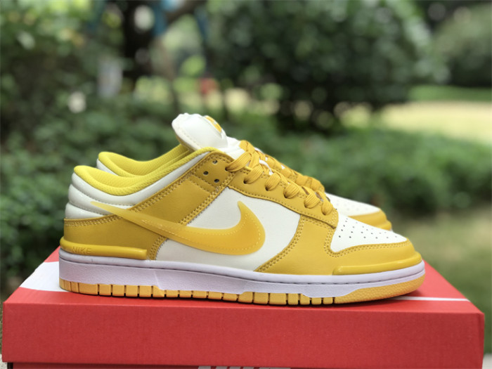 Authentic Nike Dunk Low Twist “Vivid Sulfur”