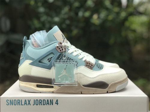 Authentic Air Jordan 4 Snorlax