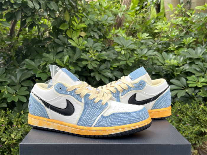 Authentic Air Jordan 1 Low “Sashiko”