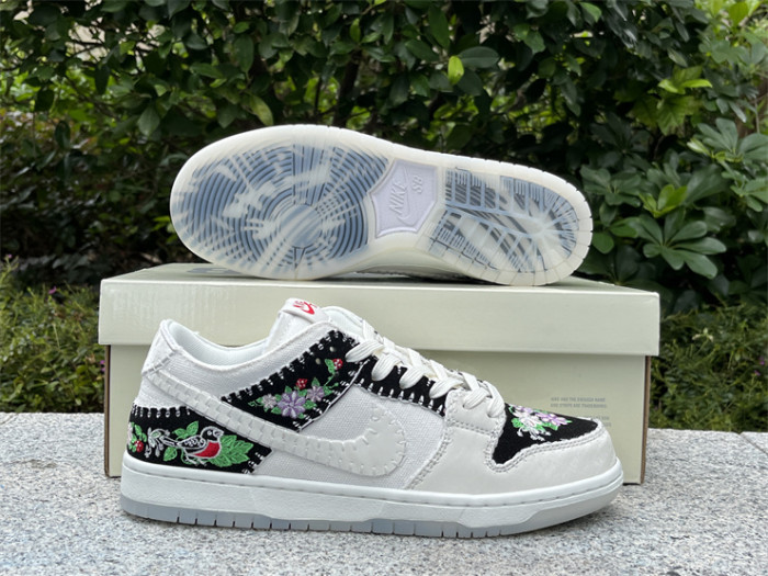 Authentic Nike SB Dunk Low Decon “N7” White Black