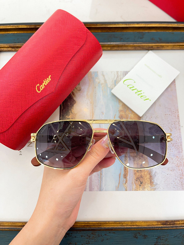 Cartier Sunglasses AAAA-3498