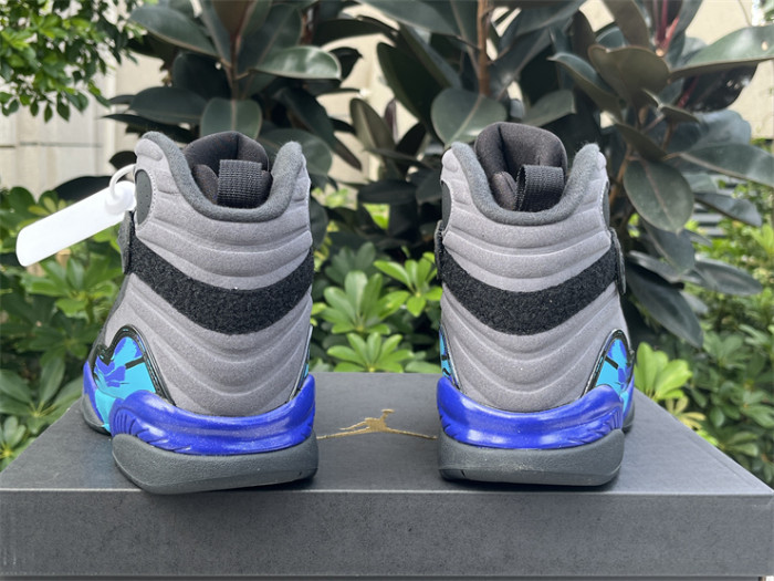Authentic Air Jordan 8 Retro Aqua(restock)