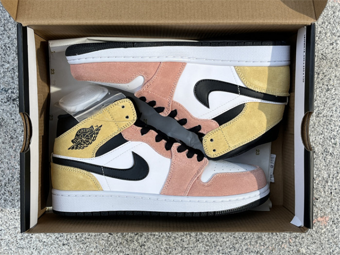 Authentic Air Jordan 1 Mid Flight Club”