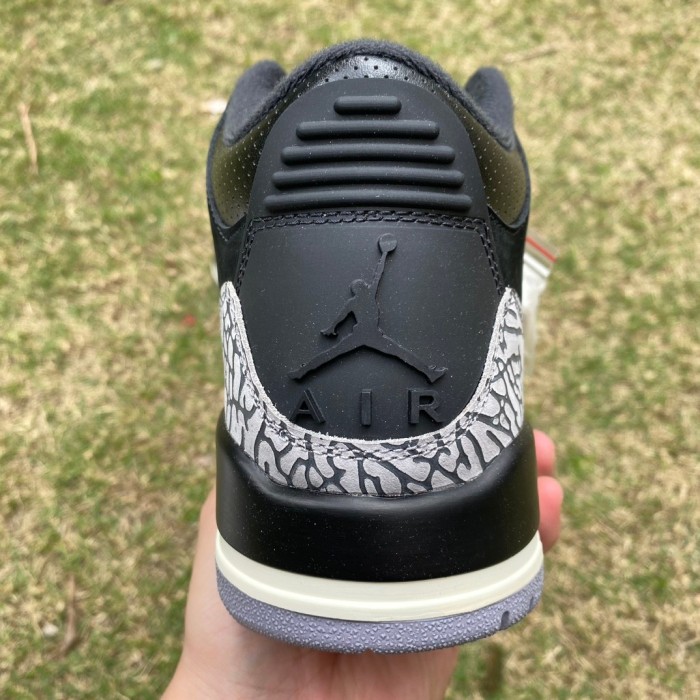 Authentic Air Jordan 3 Off Noir Women