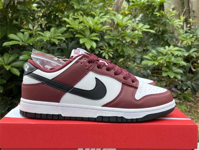 Authentic Nike Dunk Low Dark Team Red