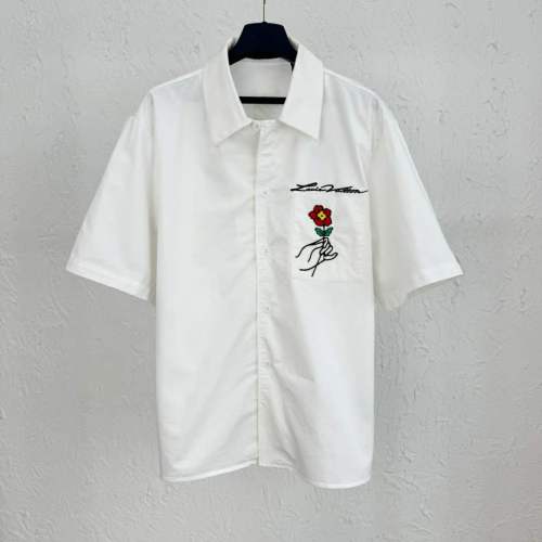 LV Shirt High End Quality-1033