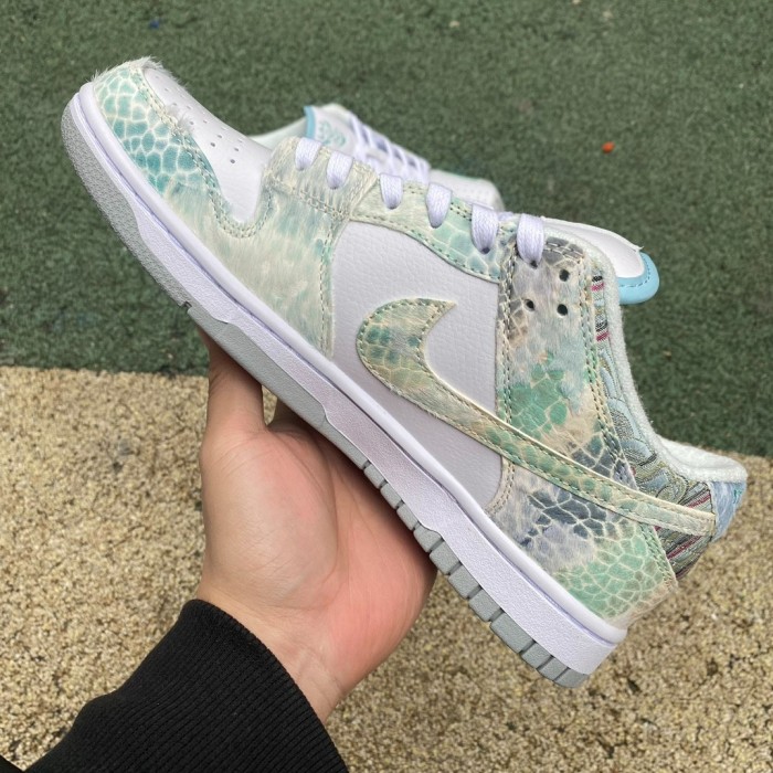 Authentic Nike Dunk Low CNY White Green
