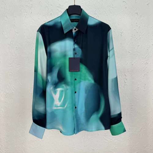 LV Shirt High End Quality-941