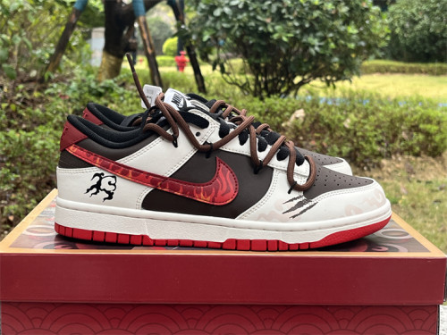 Nike Dunk Low Dragon Year Custom made