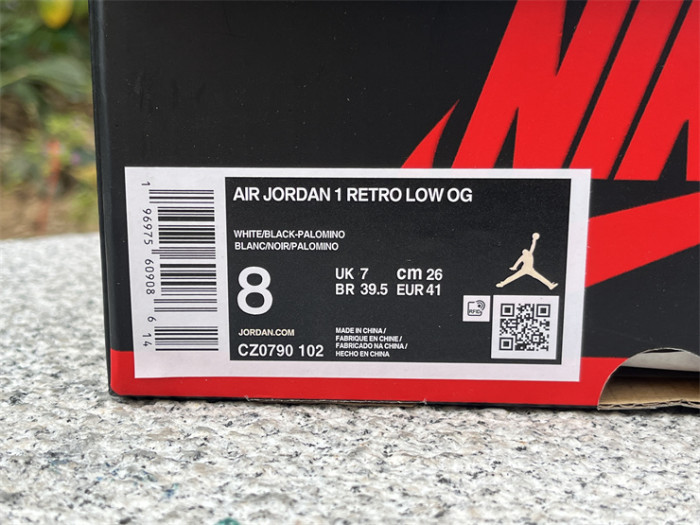 Authentic Air Jordan 1 Low OG “Mocha”