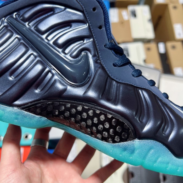 Authentic Air Foamposite One Pro Dark Obosidin