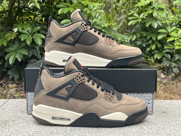 Authentic Travis Scott x Air Jordan 4 Dark Mocha