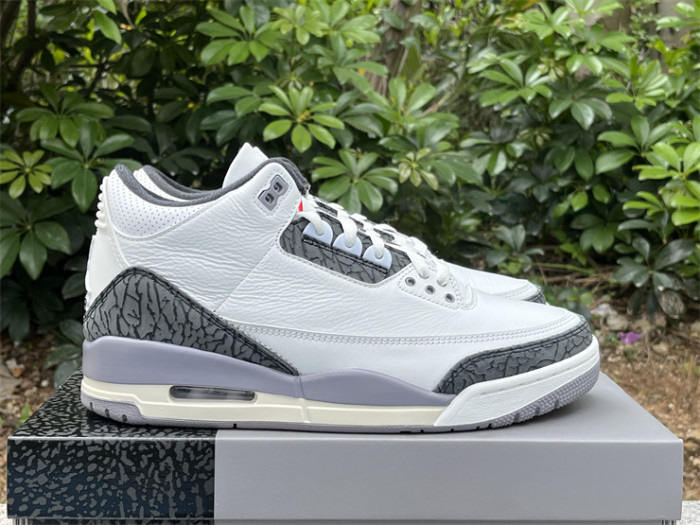 Authentic Air Jordan 3 “Cement Grey”