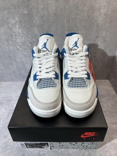 Authentic Air Jordan 4 “Military Blue” 2024 GS