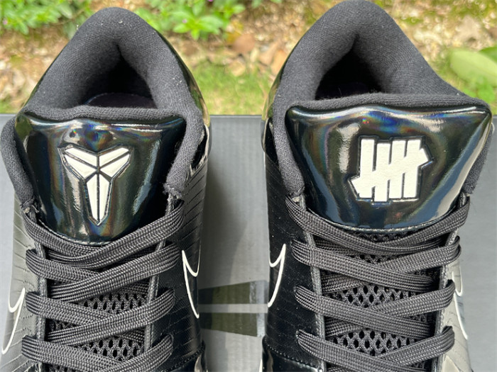 Authentic Undefeated x Kobe IV Protro Black Mamba