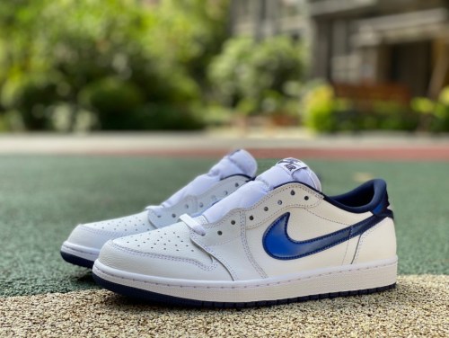 Authentic Air Jordan 1 Low Midnight Navy