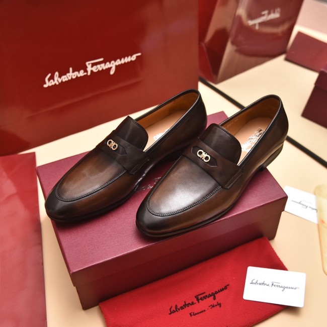 Ferragamo Men shoes 1：1 quality-372