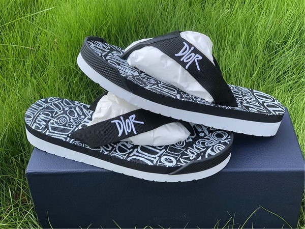 Dior men slippers 1;1 Quality-001