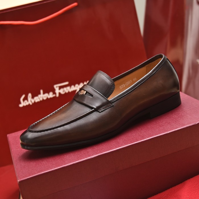 Ferragamo Men shoes 1：1 quality-354