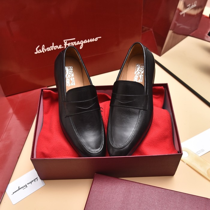 Ferragamo Men shoes 1：1 quality-358