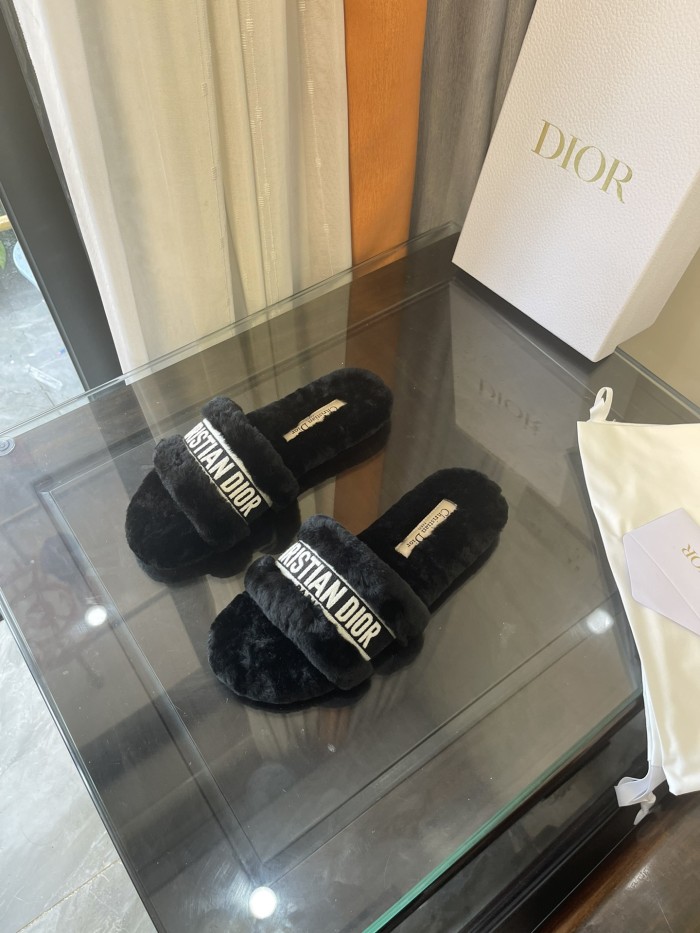 Dior women slippers 1：1 quality-188