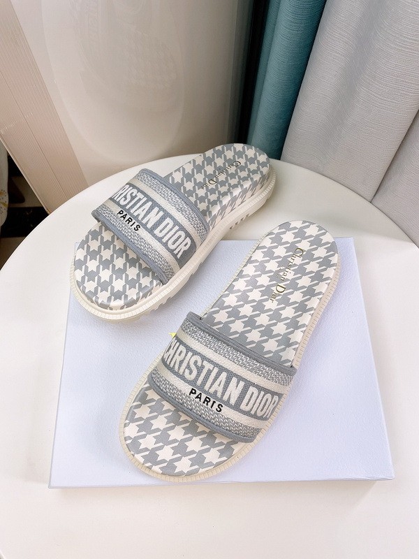 Dior women slippers 1：1 quality-106