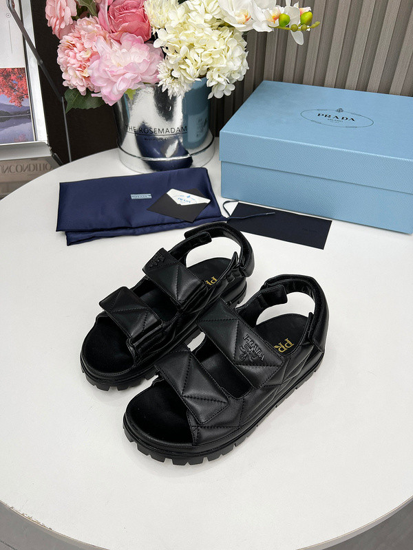 Prada women slippers 1：1 quality-068