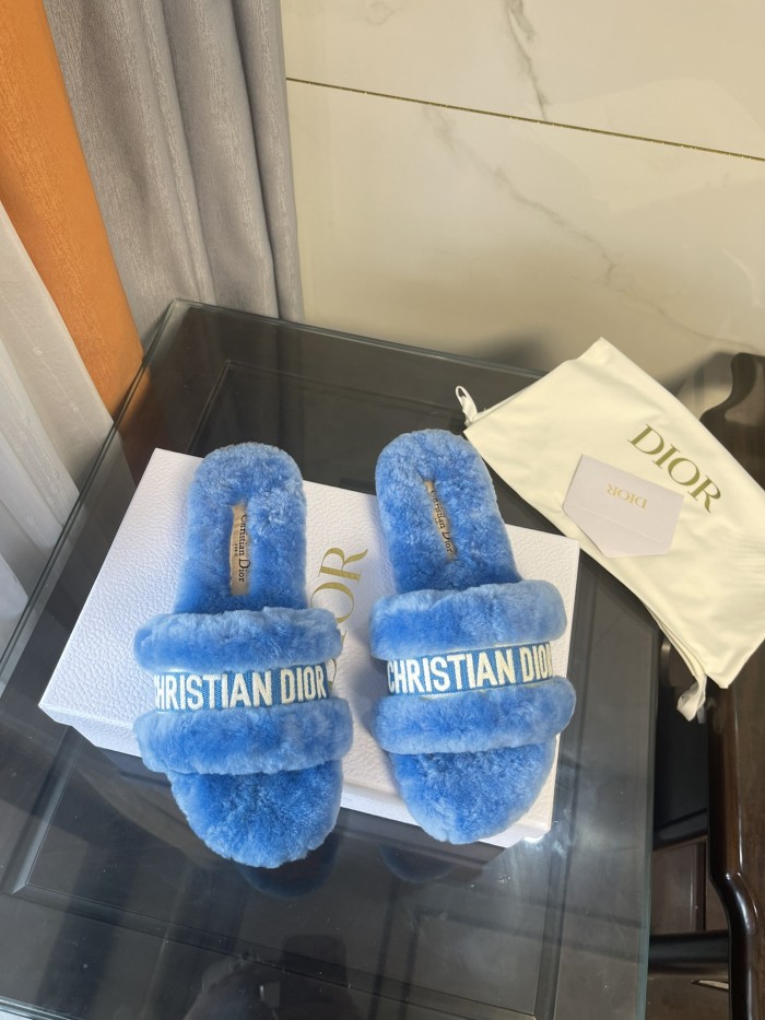 Dior women slippers 1：1 quality-187