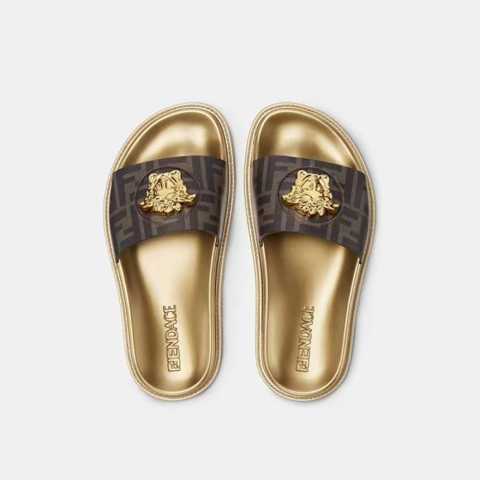 Versace women slippers 1：1 quality-090