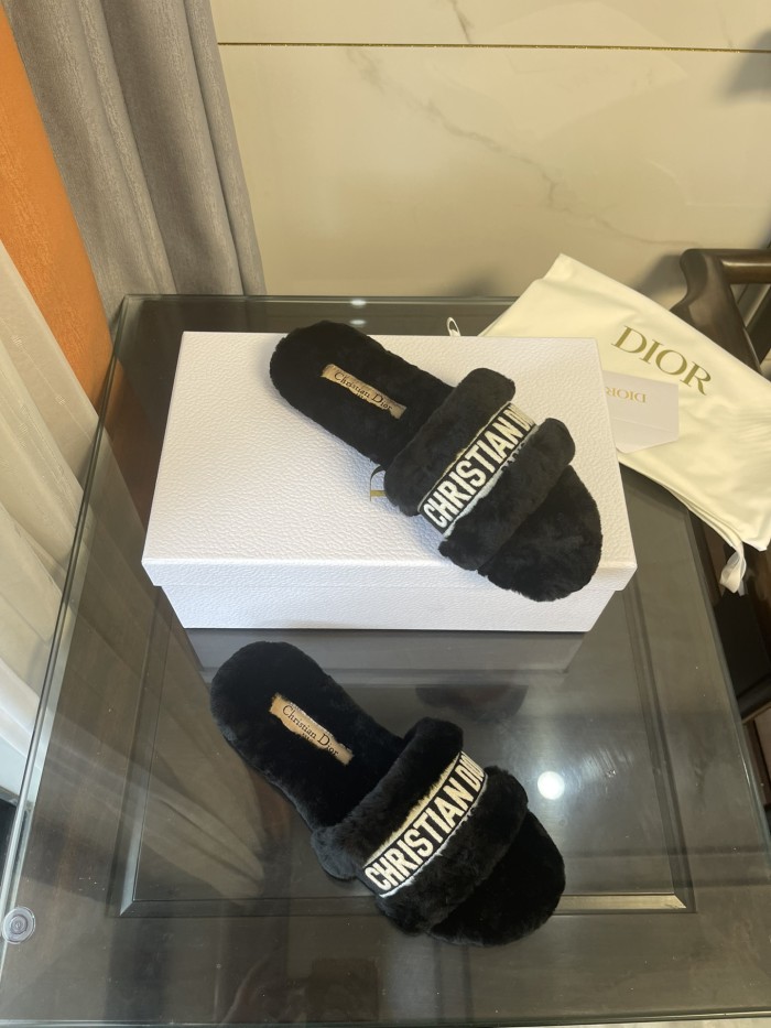 Dior women slippers 1：1 quality-188