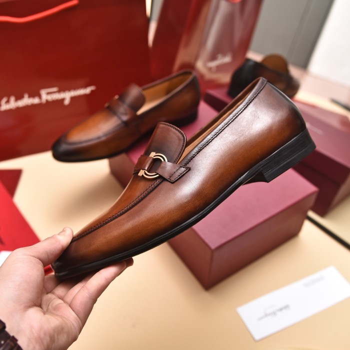 Ferragamo Men shoes 1：1 quality-362