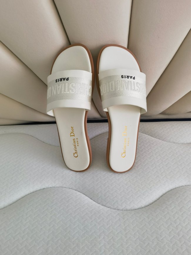 Dior women slippers 1：1 quality-286