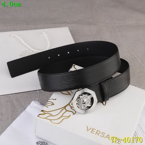 Super Perfect Quality Versace Belts(100% Genuine Leather,Steel Buckle)-735