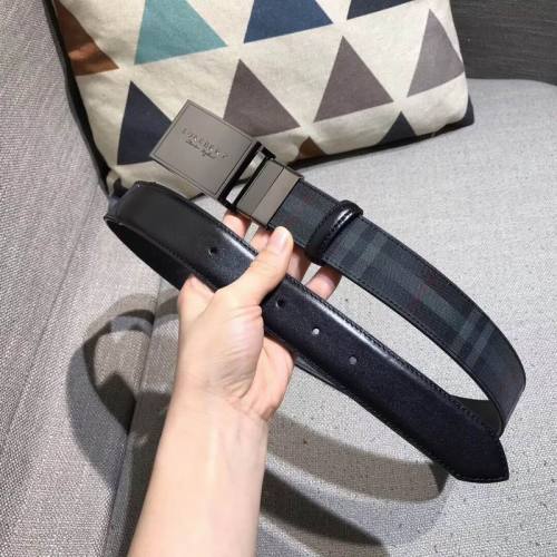 Super Perfect Quality Burberry Belts(100% Genuine Leather,steel buckle)-013
