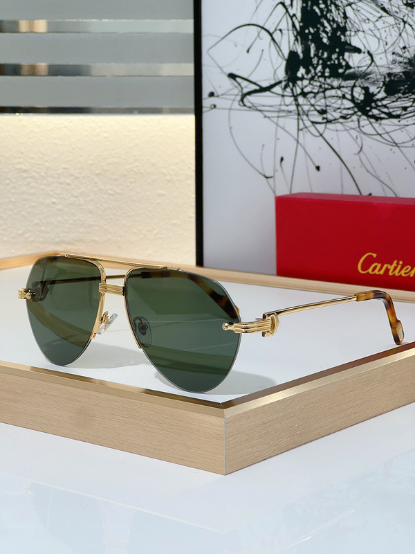 Cartier Sunglasses AAAA-5476