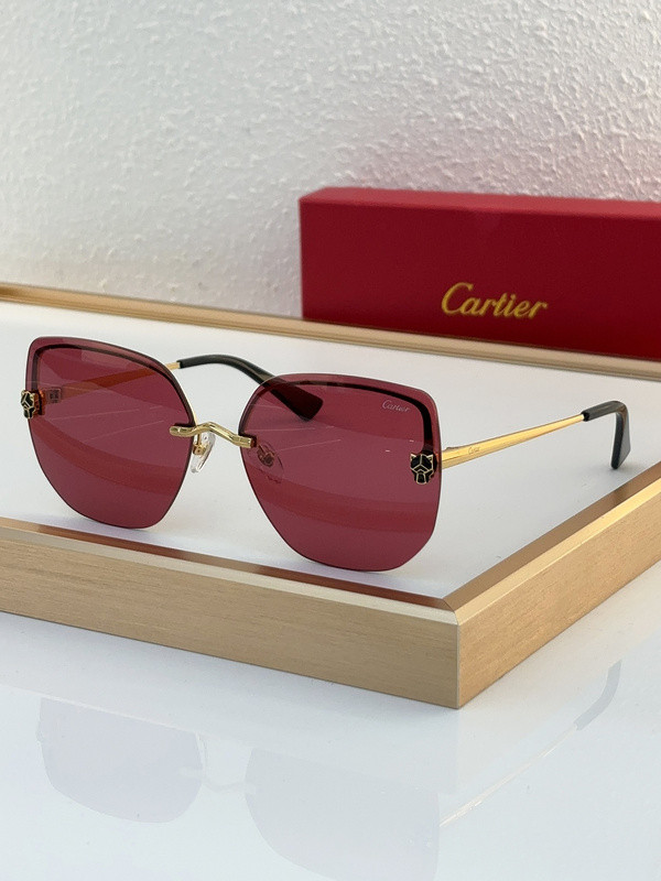 Cartier Sunglasses AAAA-5497